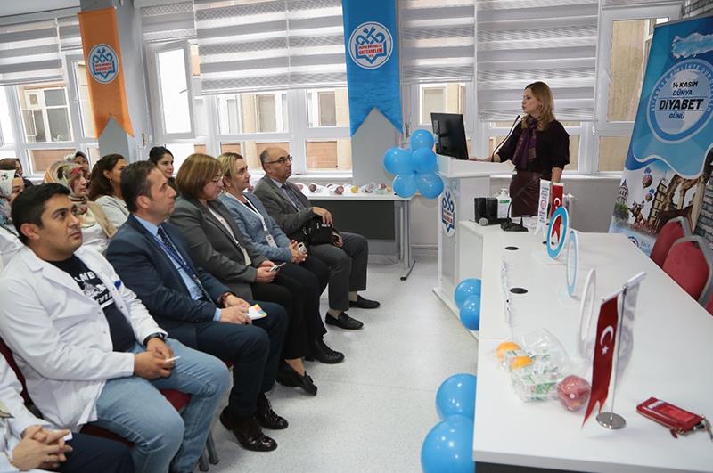 ERÜ Hastanelerinde, Erişkin Diyabet Hastalarına Yönelik  Bilinçlendirme Toplantısı Yapıldı