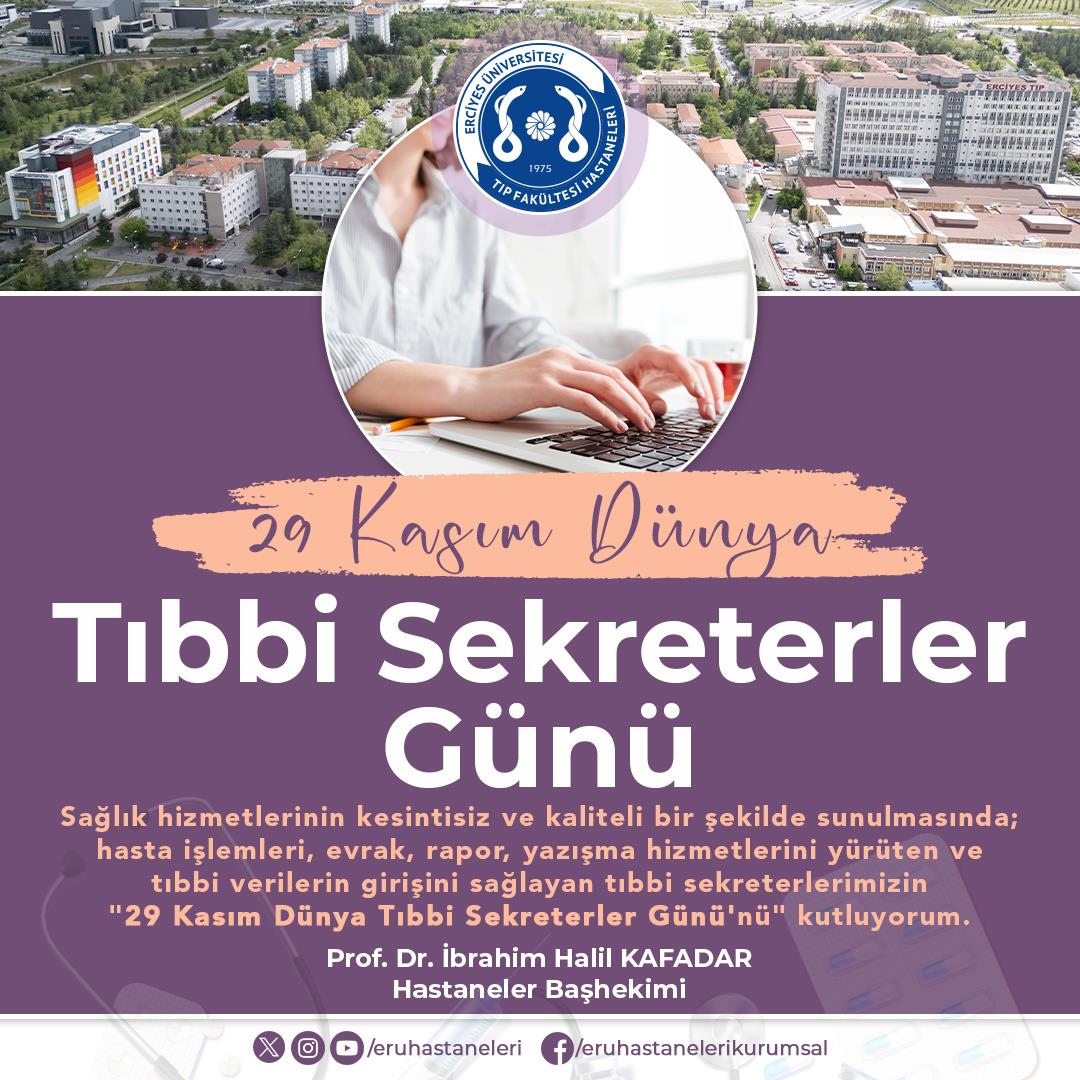 29 Kasım Dünya Tıbbi Sekreterler Günü