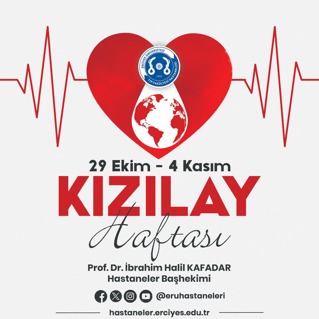 29 Ekim - 4 Kasım Kızılay Haftası