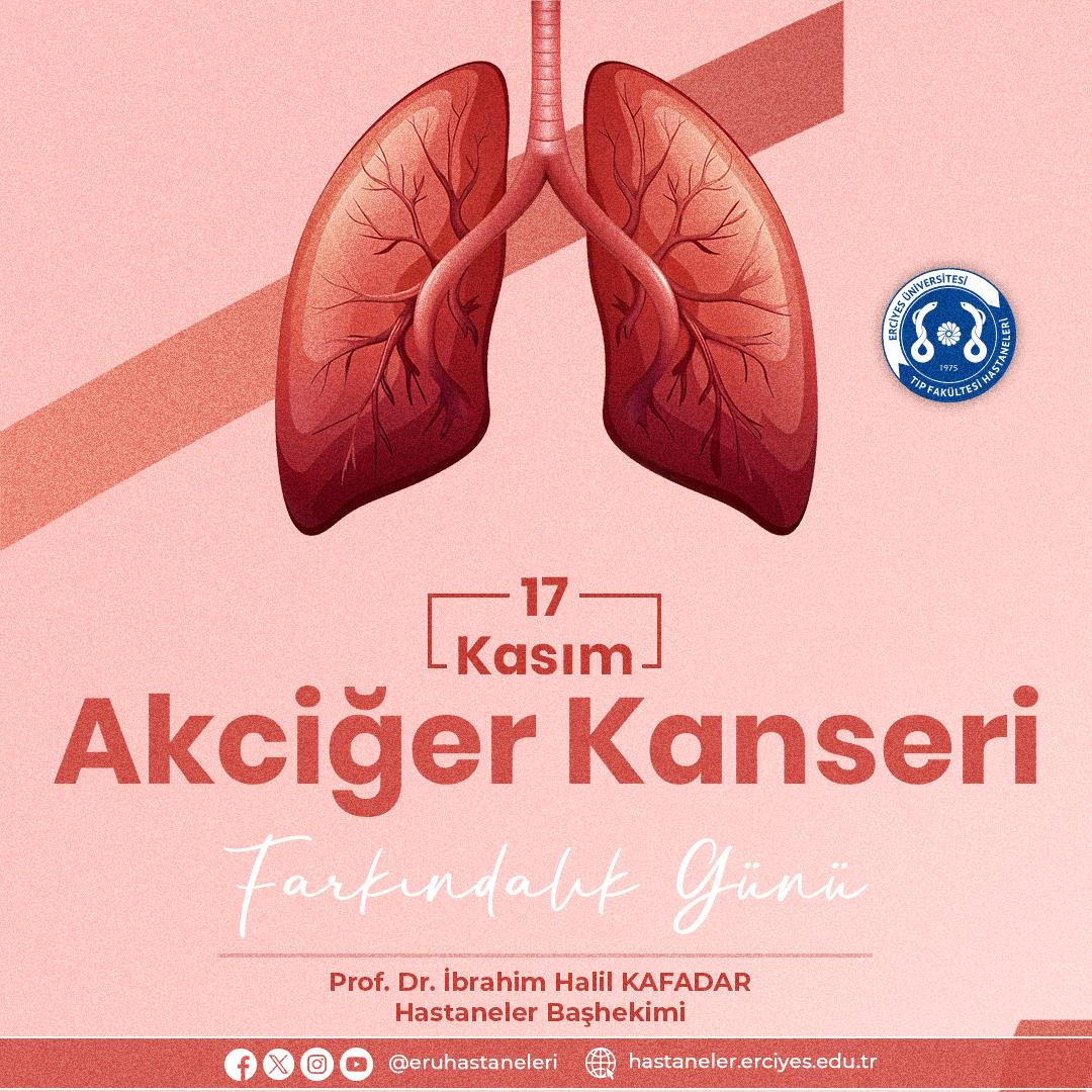 17 Kasım Akciğer Kanseri Farkındalık Günü