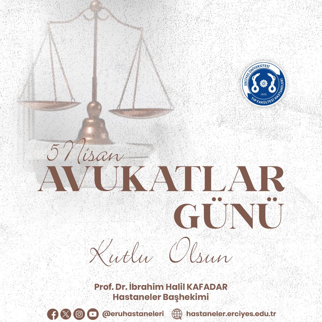 5 Nisan Avukatlar Günü Kutlu Olsun