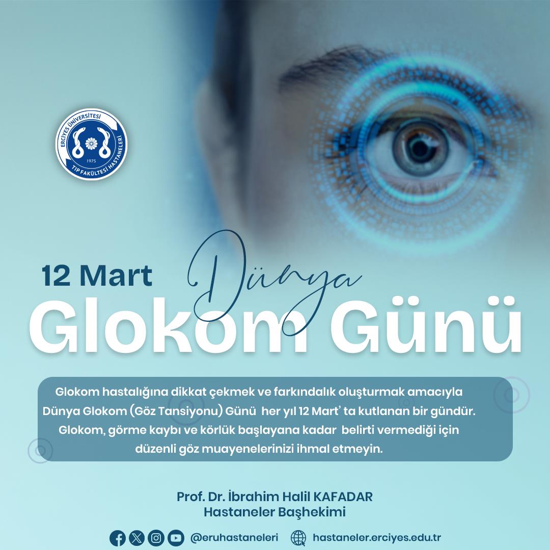 12 Mart Dünya Glokom Günü