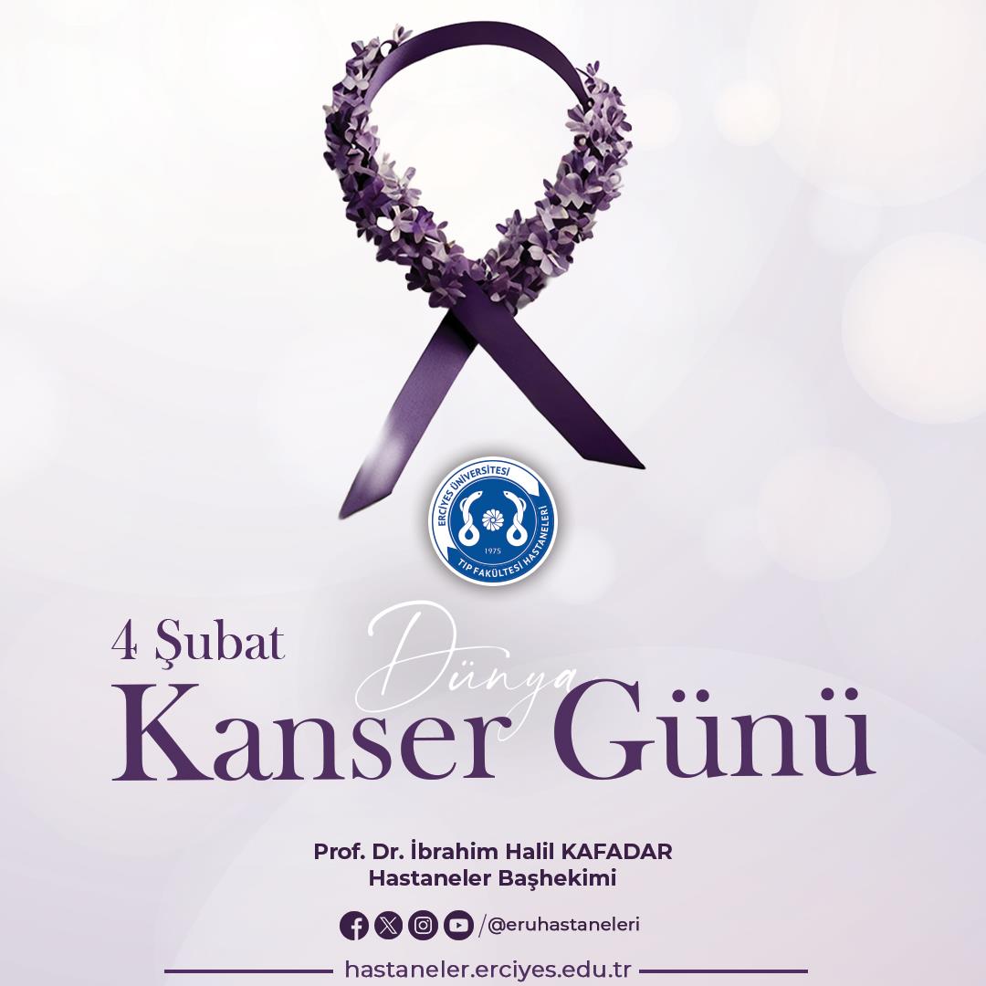 4 Şubat Dünya Kanser Günü
