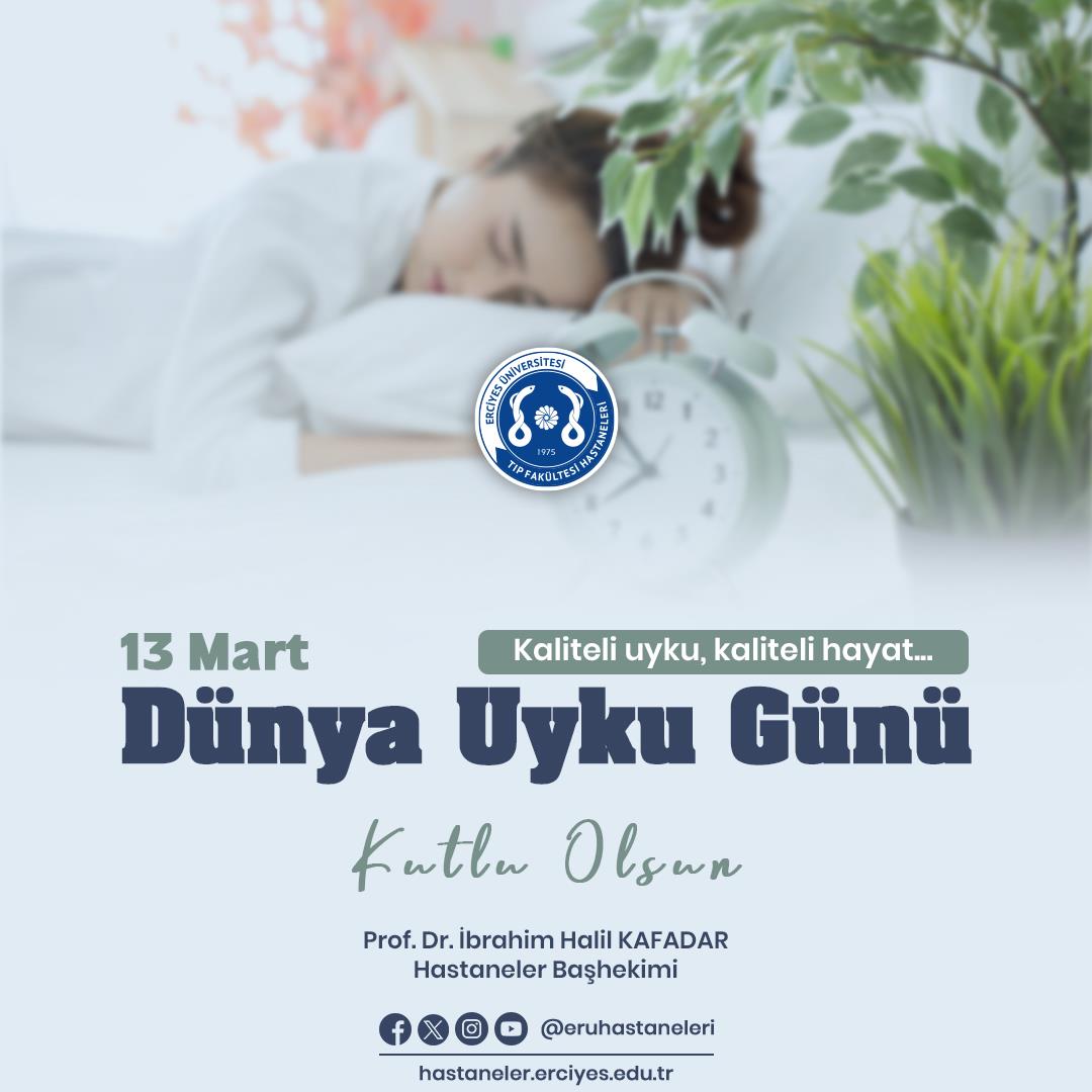 13 Mart Dünya Uyku Günü Kutlu Olsun