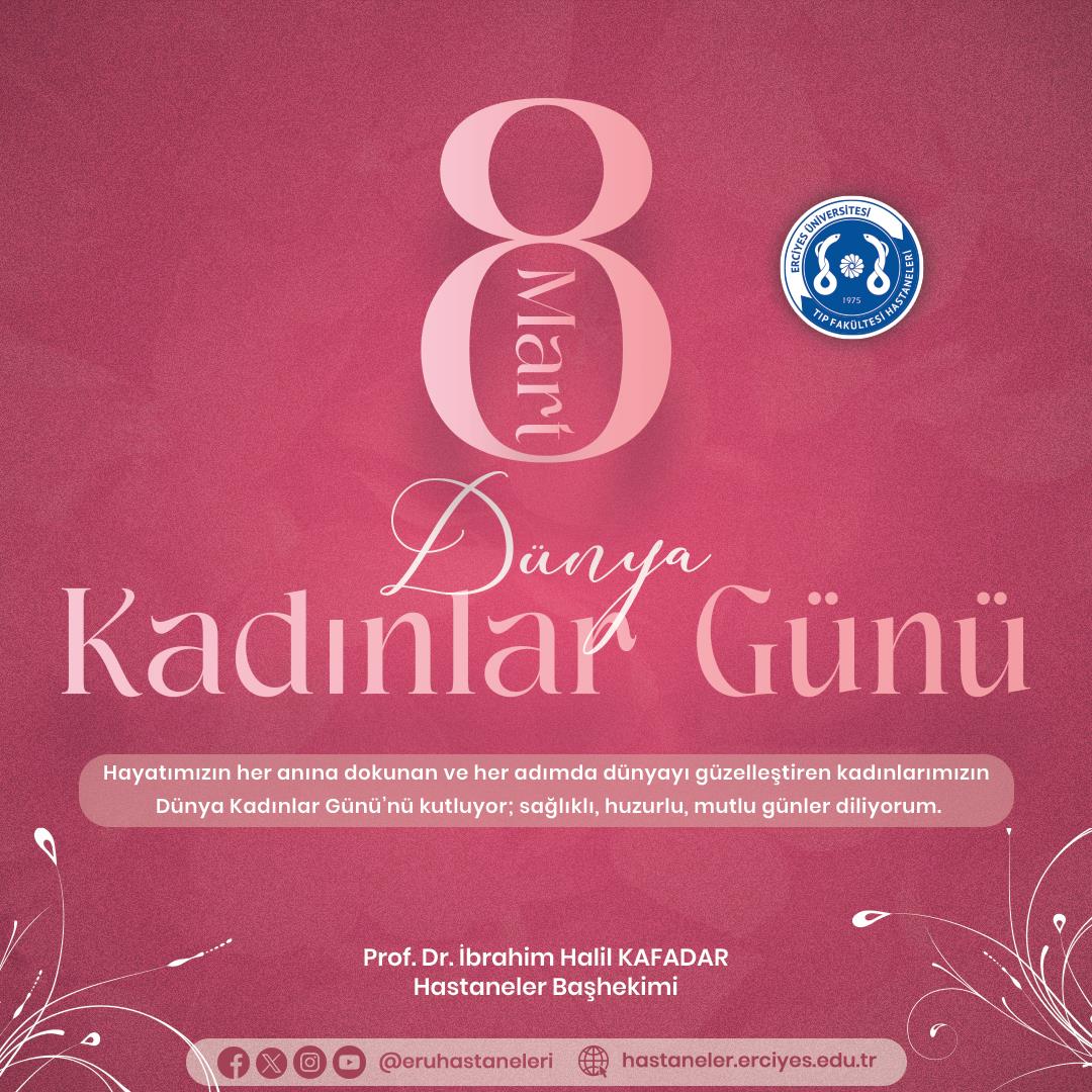 8 Mart Dünya Kadınlar Günü Kutlu Olsun