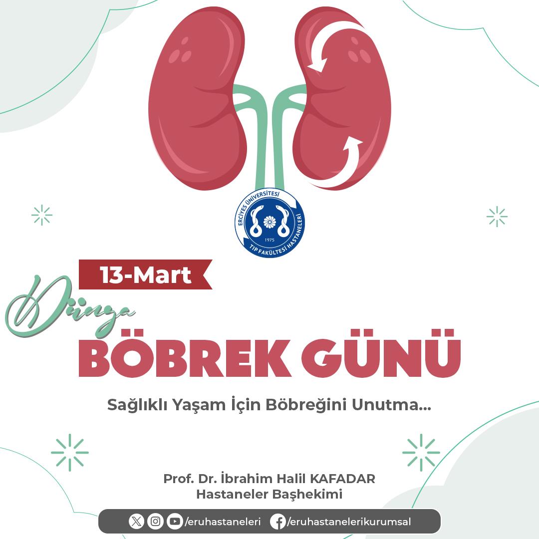 13 Mart Dünya Böbrek Günü