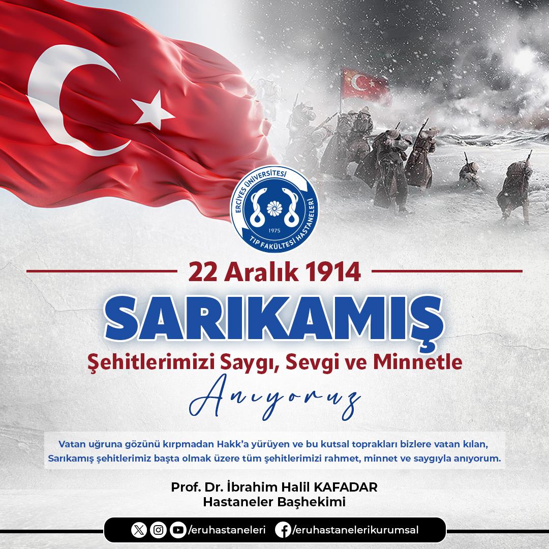 22 Aralık 1914 Sarıkamış