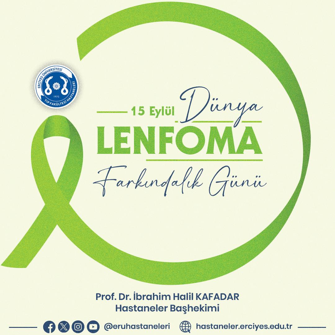 15 Eylül Dünya Lenfoma Farkındalık Günü