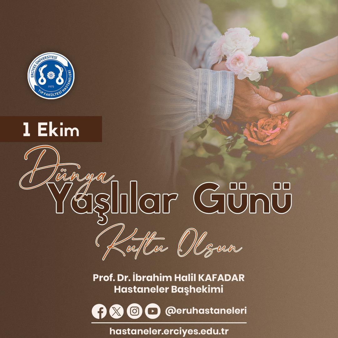 1 Ekim Dünya Yaşlılar Günü