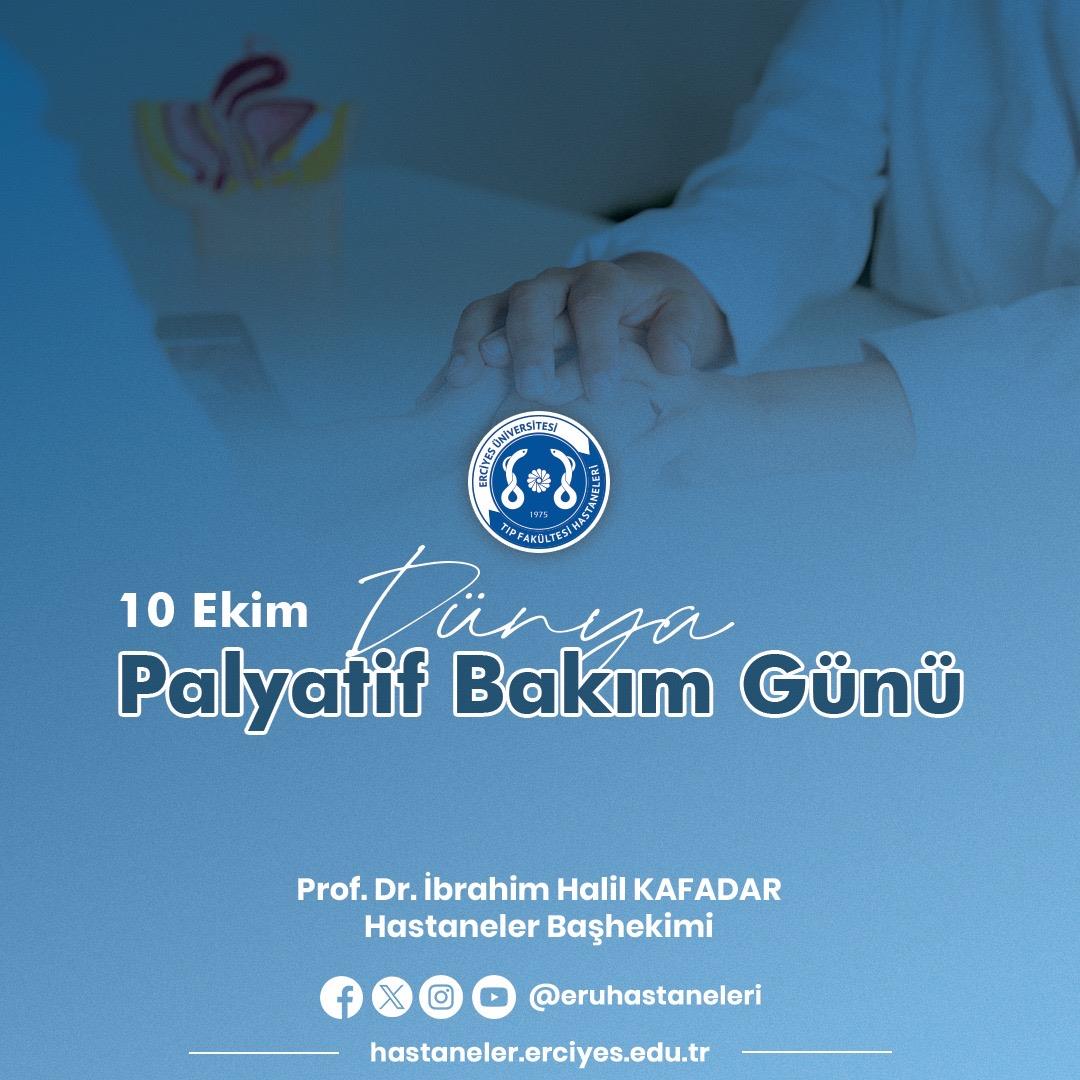 10 Ekim Dünya Palyatif Bakım Günü