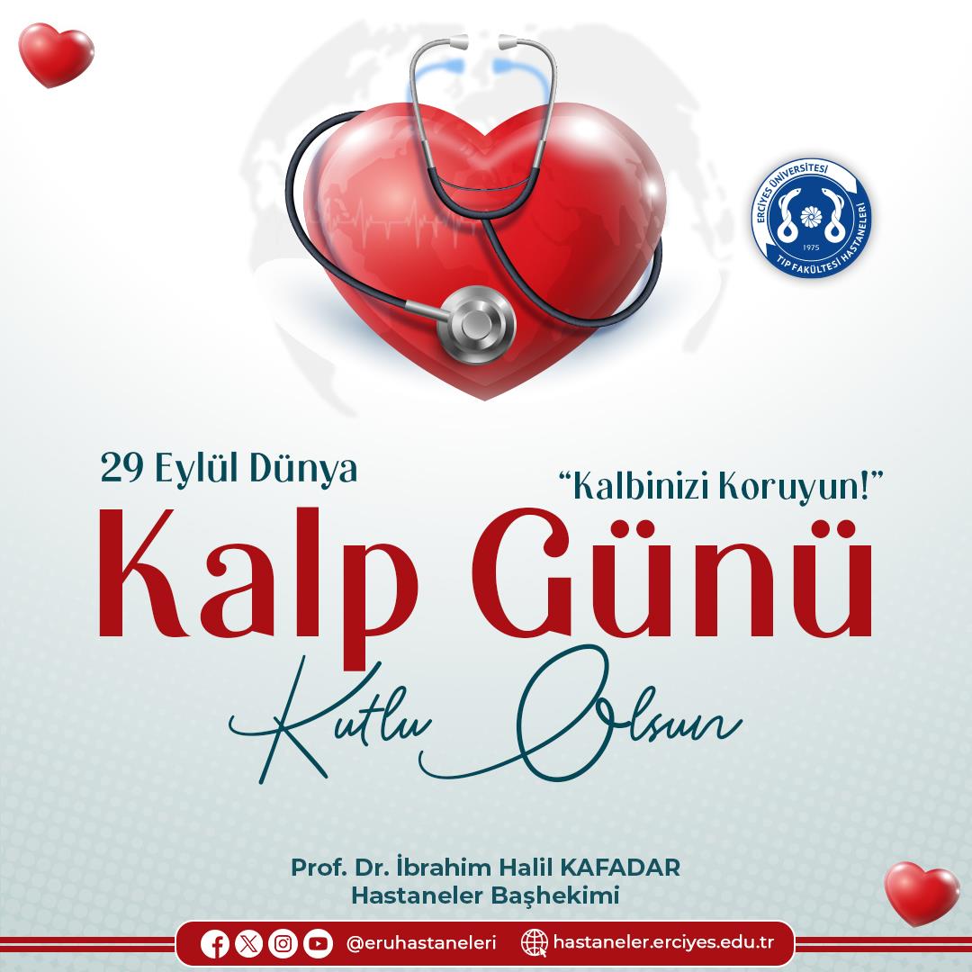 29 Eylül Dünya Kalp Günü Kutlu Olsun