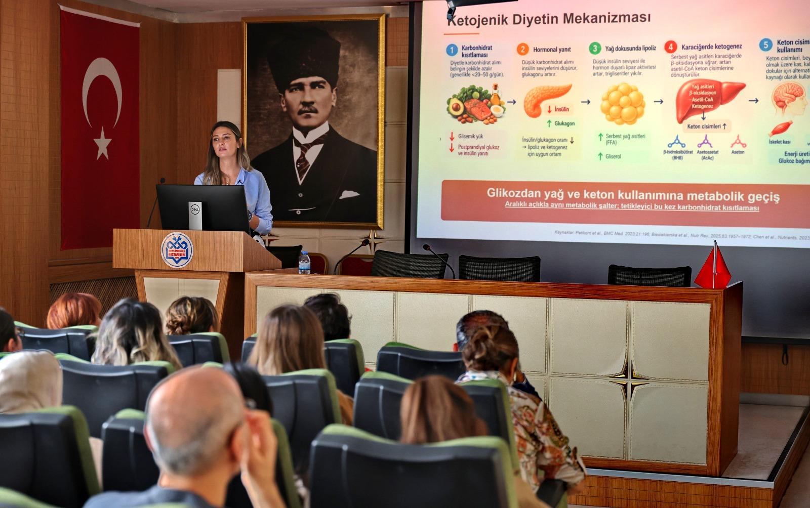 ERÜ Hastaneleri’nde “Popüler Diyetlere Klinik Bakış” Konulu Seminer Düzenlendi