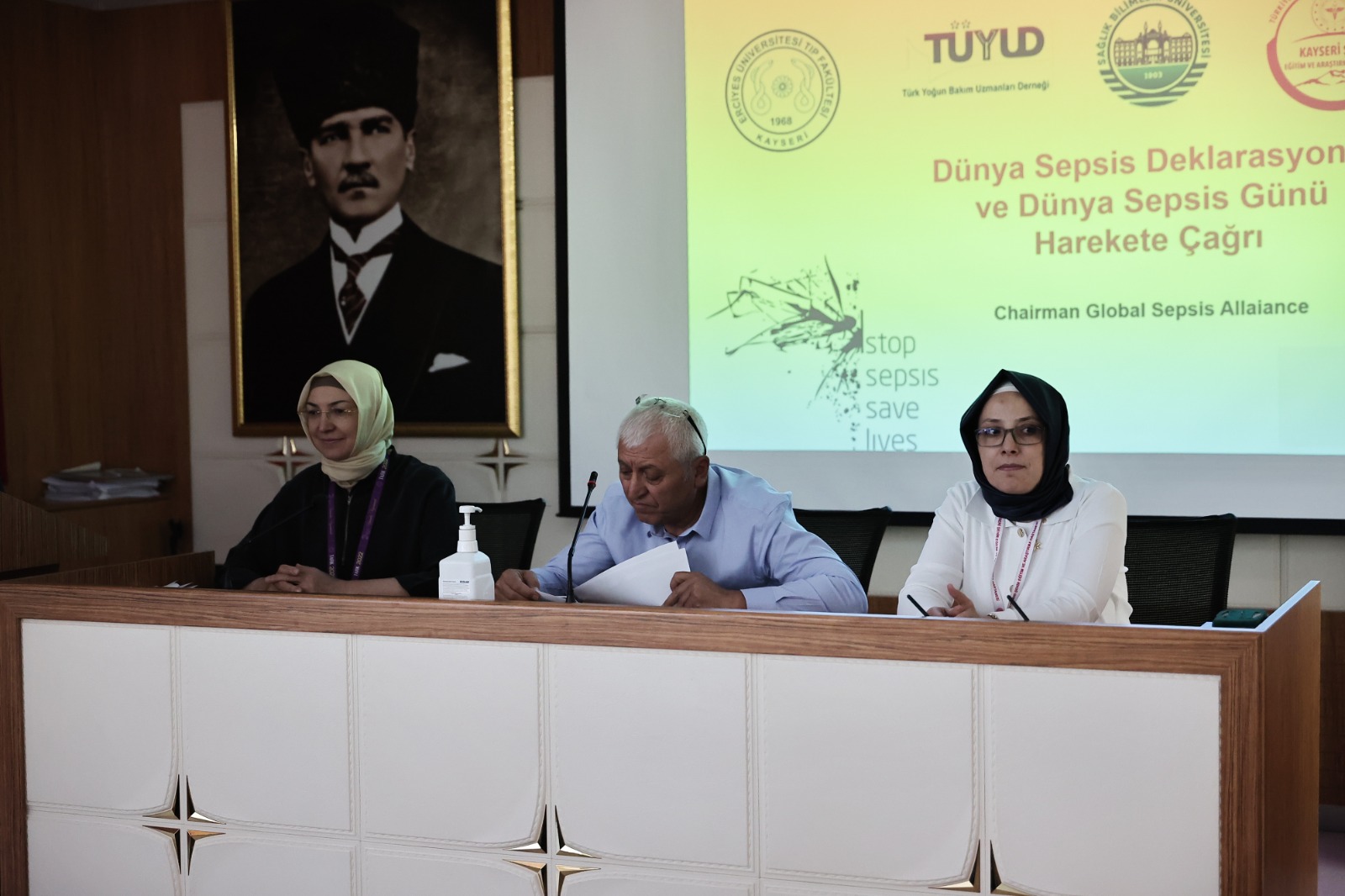 ERÜ Hastaneleri’nde Dünya Sepsis Günü Dolasıyla Bilgilendirme Toplantısı Yapıldı