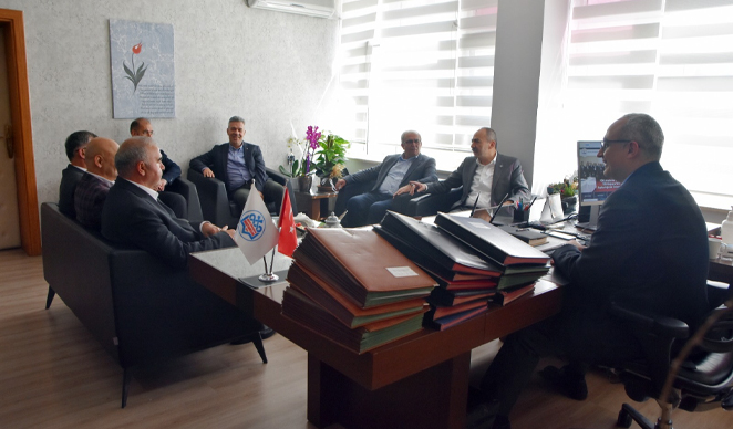 Kayseri Ticaret Odası Başkanı Ömer Gülsoy’dan, Başhekimimiz Doç. Dr. Fatih Horozoğlu’na Hayırlı Olsun Ziyaret