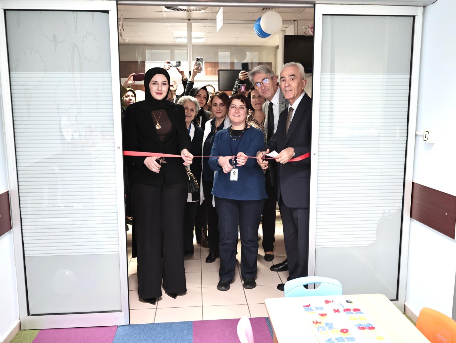 Diyabetli Çocuklar İçin Oluşturulan Oyun ve Terapi Odası Hizmete Girdi