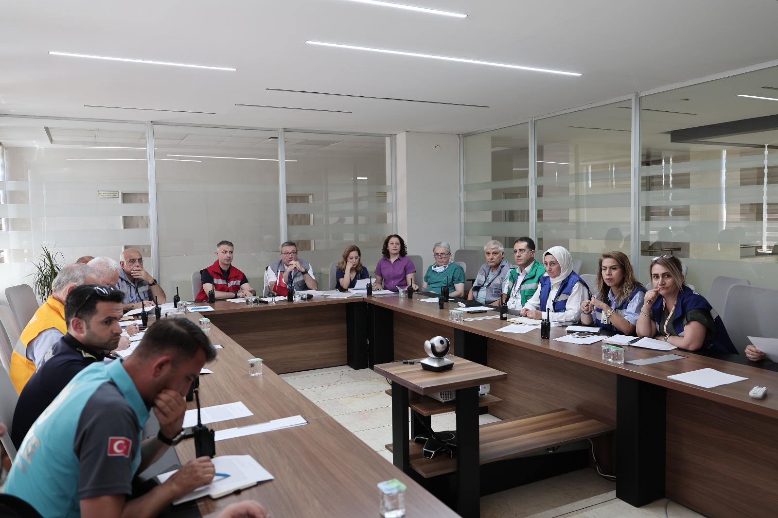 ERÜ Hastaneleri’nde, “Saha ve Masabaşı Yangın Tatbikatı” Gerçekleştirildi