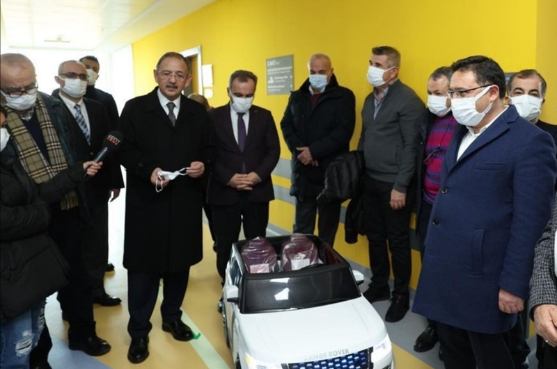 AK Parti Genel Başkan Yardımcısı Sayın Mehmet Özhaseki ve Hayırseverlerden KANKA Hastanesine Ziyaret