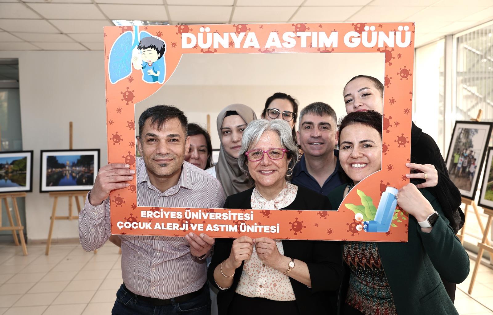 ERÜ Hastaneleri’nde, “Dünya Astım Günü” Dolayısıyla Farkındalık Etkinliği Yapıldı